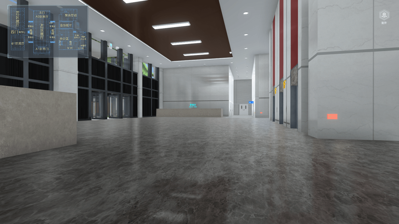 BIM室內漫游 BIM室內漫游